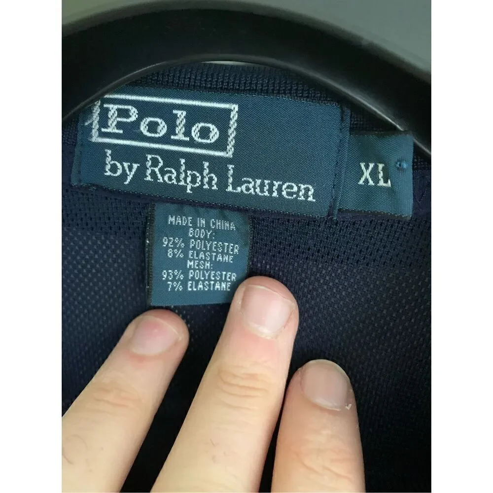Polo Ralph Lauren big pony polo US Open 2012 navy blue men's size XL